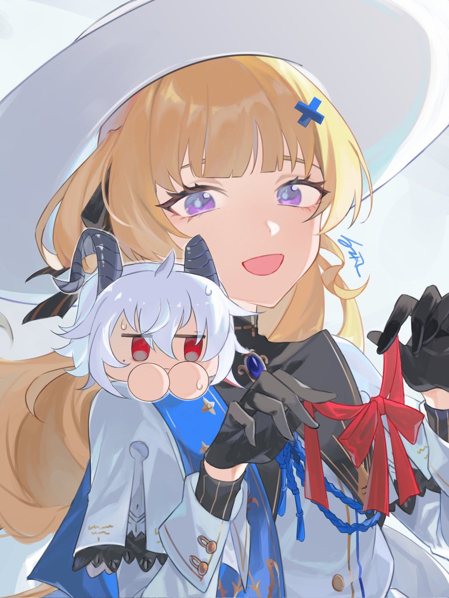 kazuna_ys's tweet image. ザンニーさんとフィービーちゃん復刻おめでとう🥰

#鳴潮 #명조 #Wuwafanart