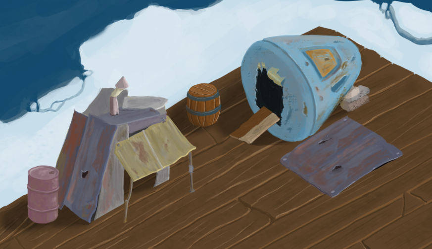 Sepurta's tweet image. Working on a 2.5D isometric game with hand painted assets
Still a work in progress. Would love to know what you think — does this isometric style vibe with you? ✨#gamedev #indiegame #isometric #pixelart #gamedevelopment #indiedev #2dgame #gameart