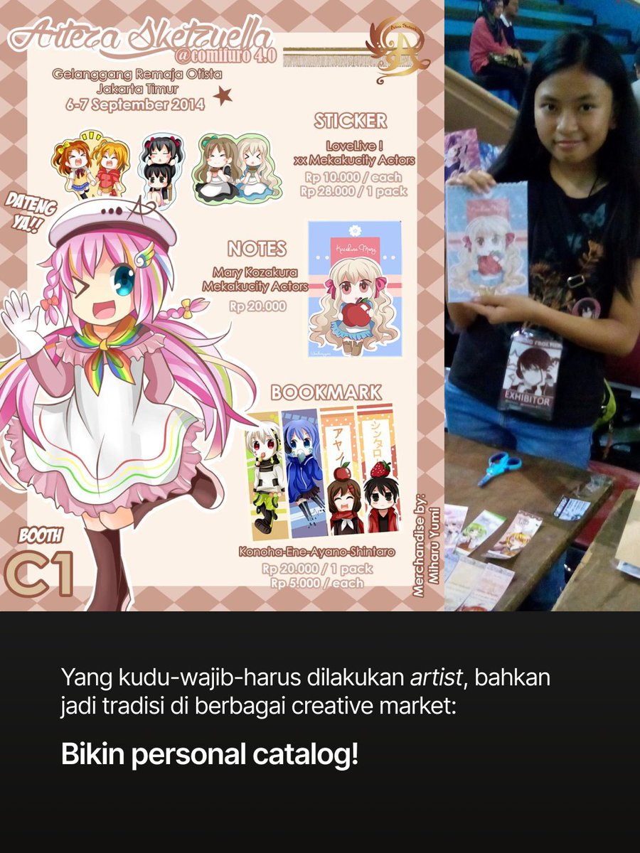 marchyals's tweet photo. 1 hari 1 fakta
@comifuro ternyata pernah dihelat di GOR Otista, Jakarta Timur pada tahun 2014!

ada yang kesana atau malah udah buka stand bareng circlenya? XD

#comifuro #comicfrontier https://t.co/KLTNapN3U5