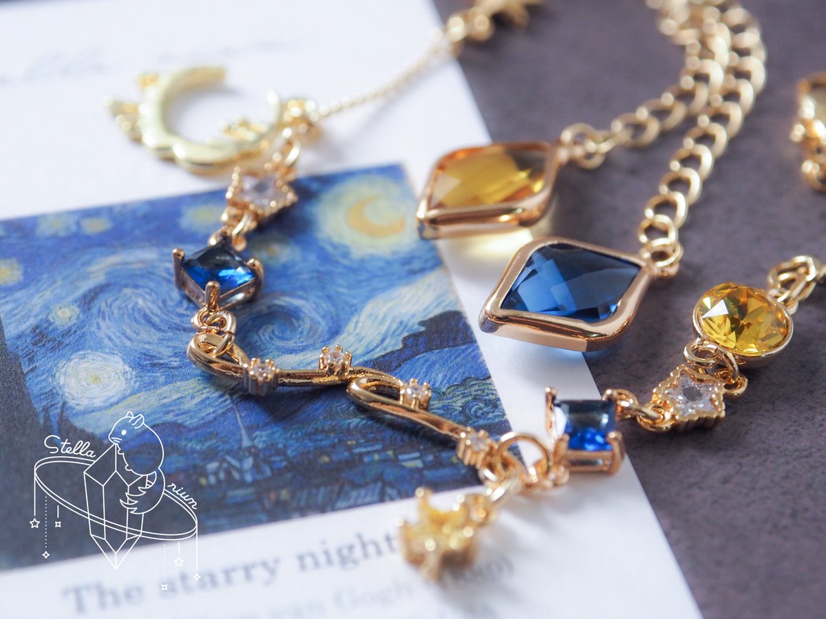 shizuku_21's tweet image. #凍結祭りでフォロワー減ったから自己紹介して逆に増やす

名画をモチーフとしたアクセサリーがマイブームのStella riumです🎨
絵画が好きな方に届きますように…✨