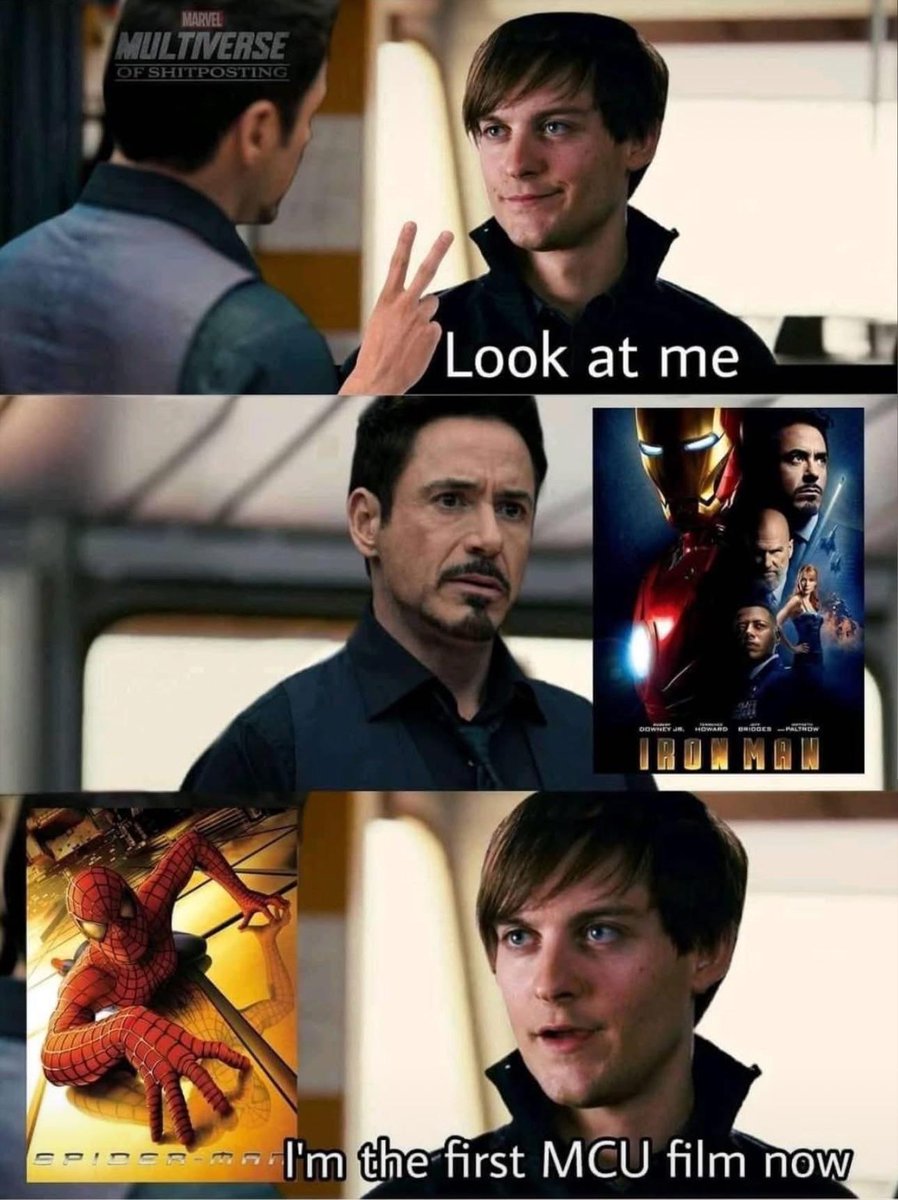 No Context Tobey Maguire tweet media