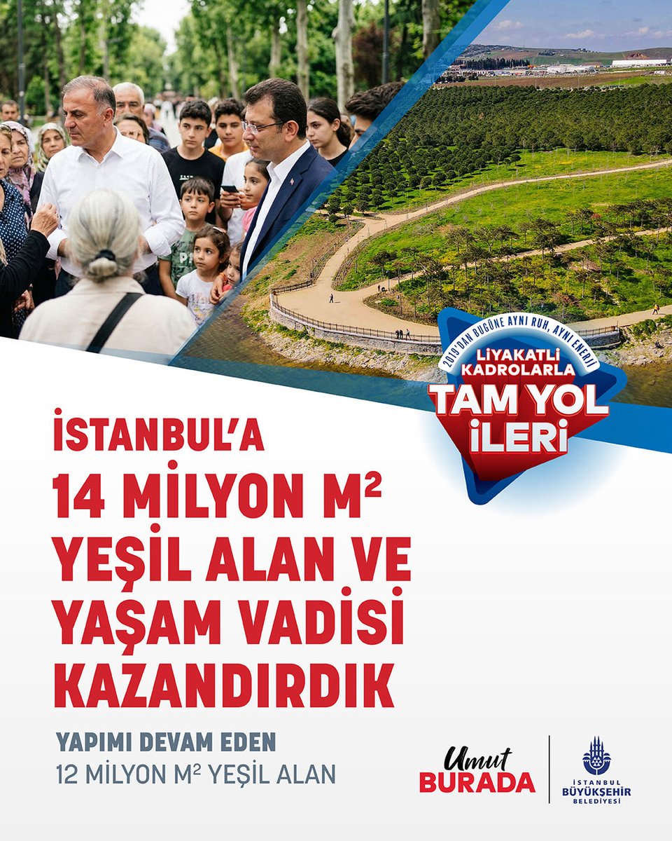 İstanbul Büyükşehir Belediyesi tweet media