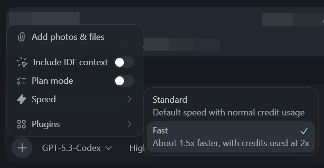Codex Fast Mode Codex 偷偷改了 Fast 行为,从原来的两倍消耗换来两倍速度,变成两倍消耗换来1.5倍速,堪称 Token 刺客,都检查下自己的这个选项 ...