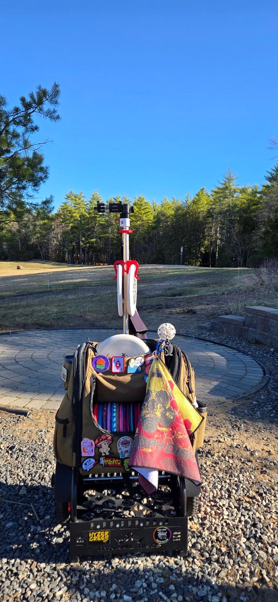 Disc Golf Dumpster Fire tweet media