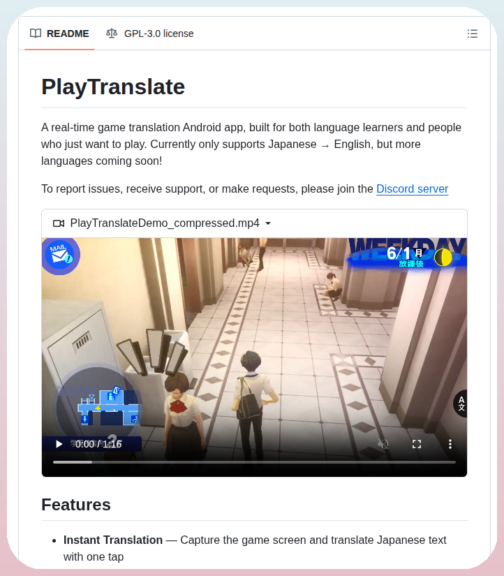 Real-time game translation for Android

github.com/dominostars/pl…