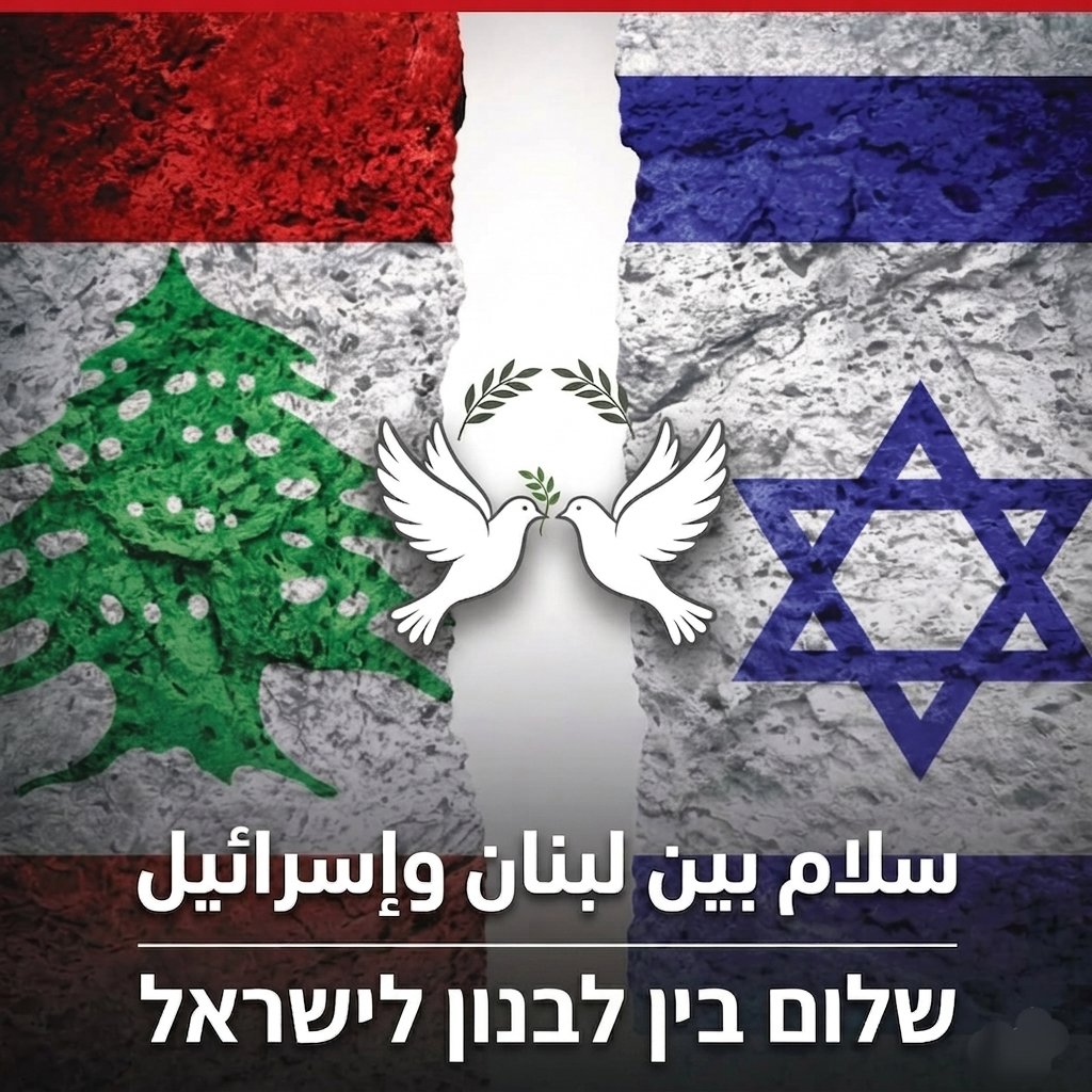IbrahimMradUSUP's tweet photo. ❤️🙏 Peace 🇺🇸 Salam 🇮🇱 shalom 🇱🇧 ❤️🙏
نختار #لبنان لا حروب الآخرين.
#سلام_بين_لبنان_وإسرائيل…
ليس ضعفاً أو خيانة كما يدّعي البعض، بل قرار سيادي شجاع،
وطريق لا بدّ منه لإنهاء دوامة الحروب،
وبناء مستقبل آمن يليق باللبنانيين.
#لبنان_يستحق_السلام…
#لبنان_يستحق_الحياة. https://t.co/PqodKyCQwt