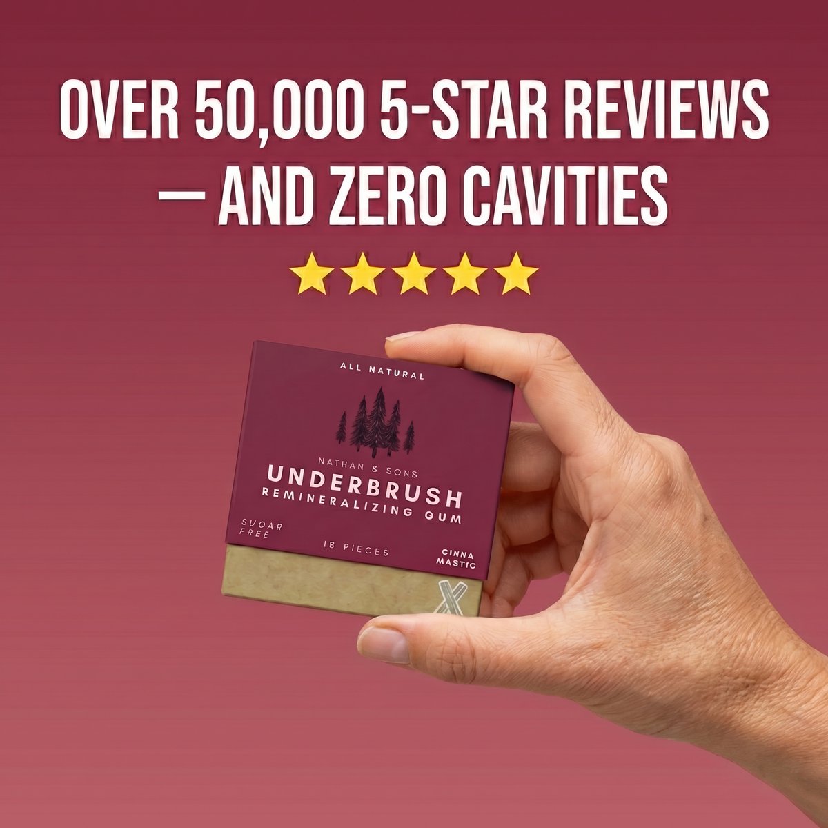 DTC static ads designed using AI.