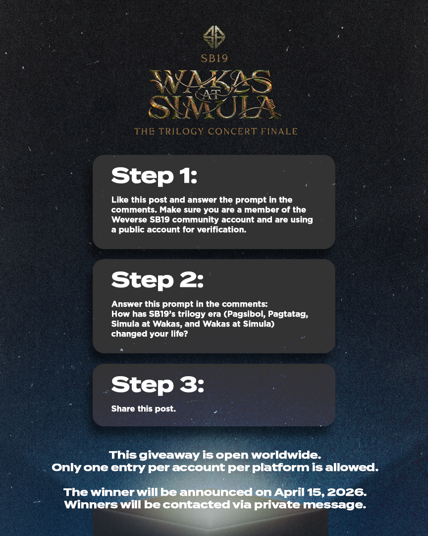 SB19 Official tweet media