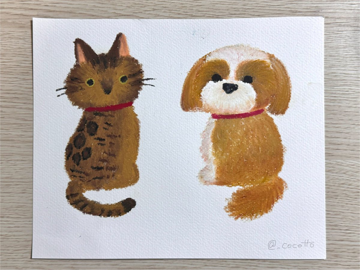 すずきあやえ＊水彩作家／著書📚「もふもふ・かわいい はじめての透明水彩」発売中 tweet media