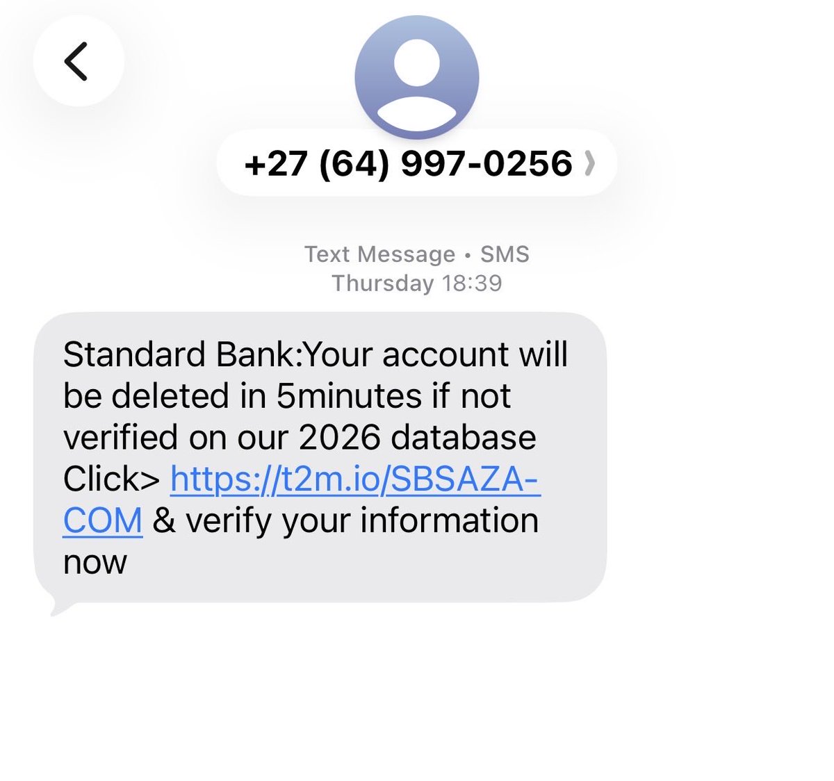 StandardBankZA @SBGroup is this from you?