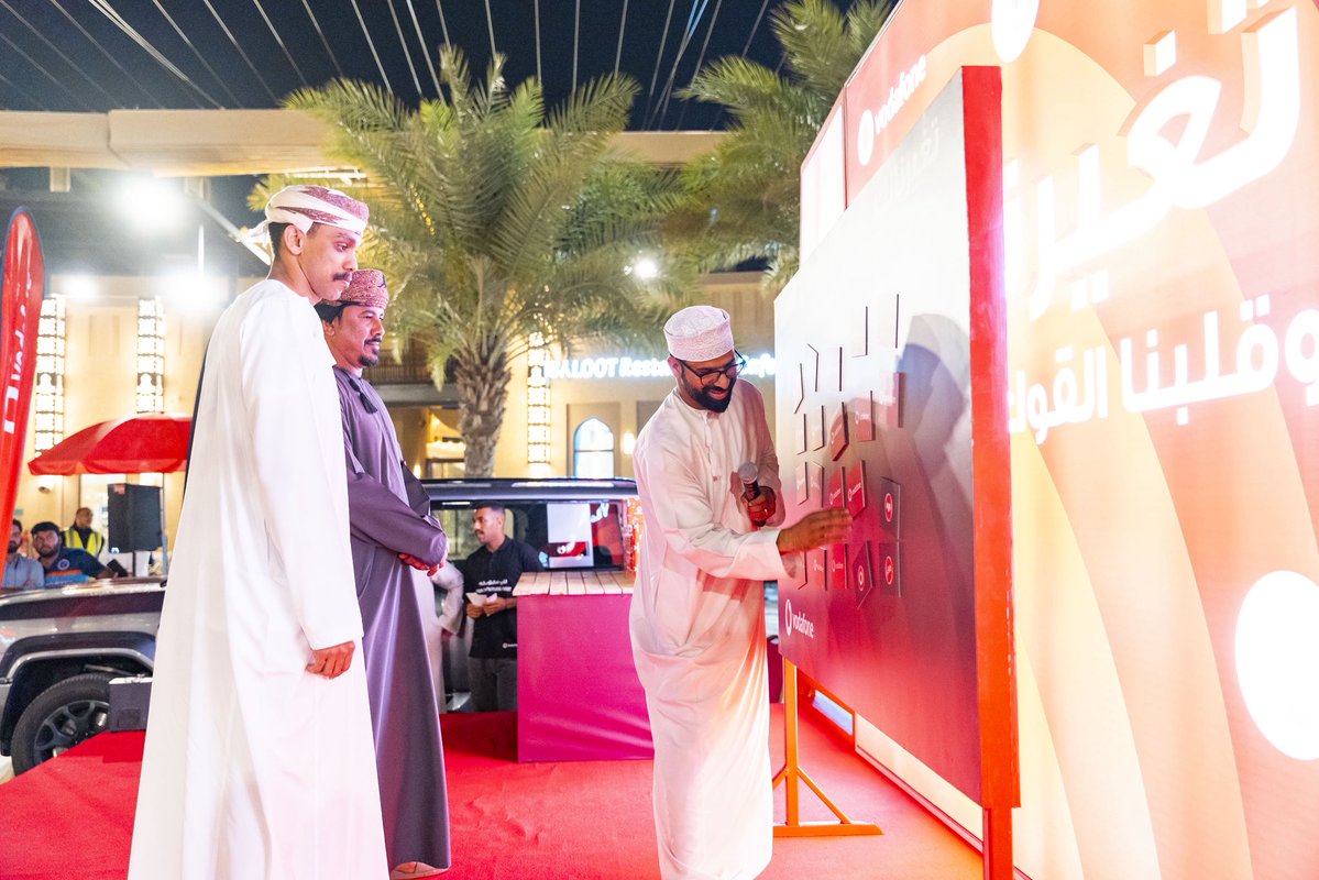 فودافـون عُمان tweet media