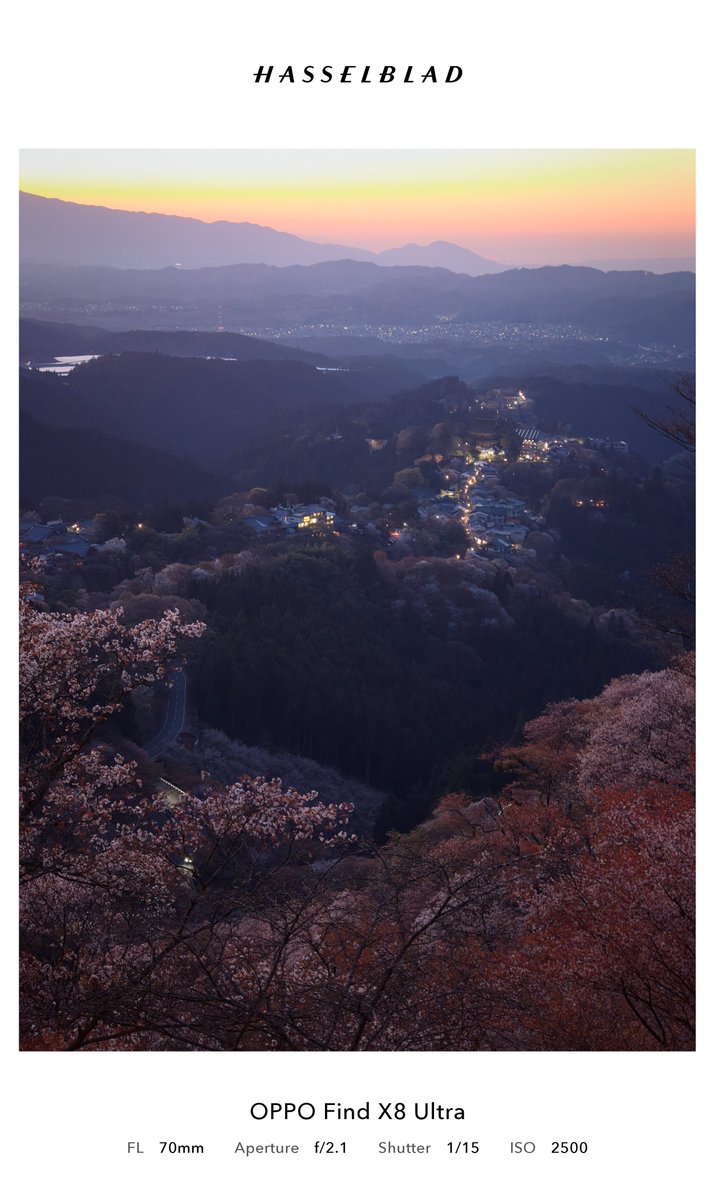mokemias's tweet image. Shot on 📸OPPO Find X8 Ultra
 
吉野山  夕焼け

#FindX8Ultra
#日常垢
#OPPO