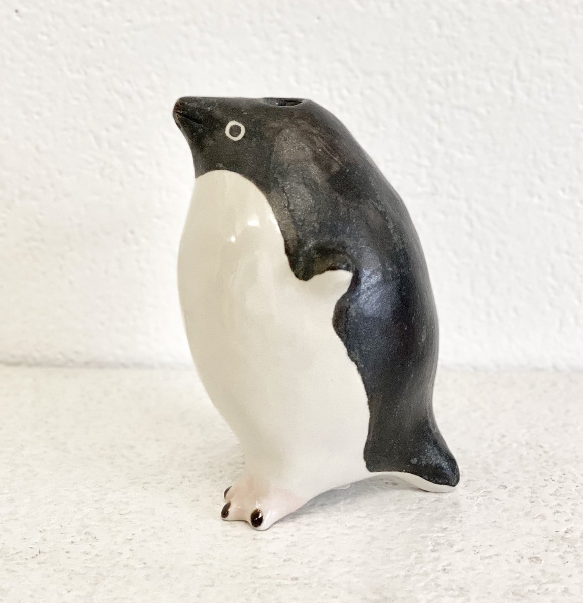 新品未使用】工藤ちえ奈 ペンギン 小物入れ 置物 アクセサリーケース