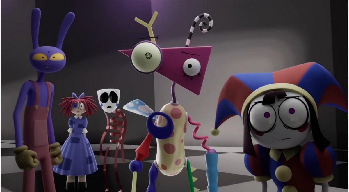 Deux possibilités pour Amazing Digital Circus:

-Le final de la série est incroyable et la série s’assoit aux côtés de Evangelion, Cowboy bebop, Fullmetal Alchemist et même des Sopranos/The Wire/Mr Robot/Succession/Lost/Dark

-C'est un échec total du niveau de Game of Thrones