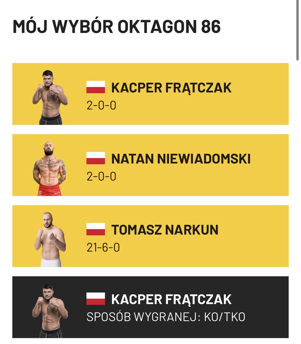 Czas na MMA tweet media