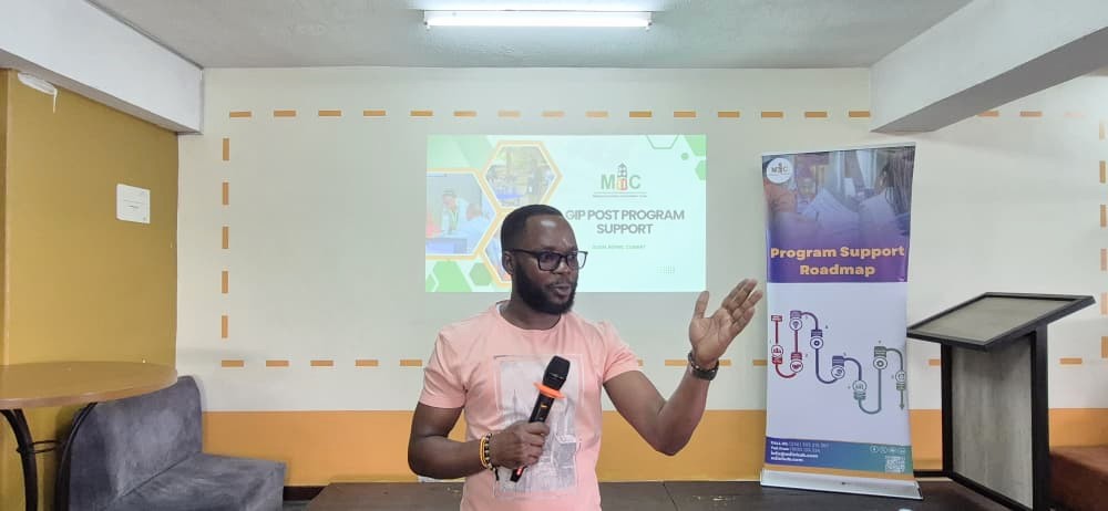 miic_ug's tweet photo. Today marks an exciting milestone for our #GraduateInnovationProgram – Cohort 1 startups as they transition into the program support phase.
In this stage, each startup will be matched with an experienced coach who will walk alongside them to fine-tune their work plans, sharpen their focus, and provide tailored support to meet their evolving needs.
This personalized support is designed to ensure they continue building impactful, scalable solutions with clarity and confidence
#InnovateWithUs #MIICStartups @MugadyaCol46611 @RobertOkiror5