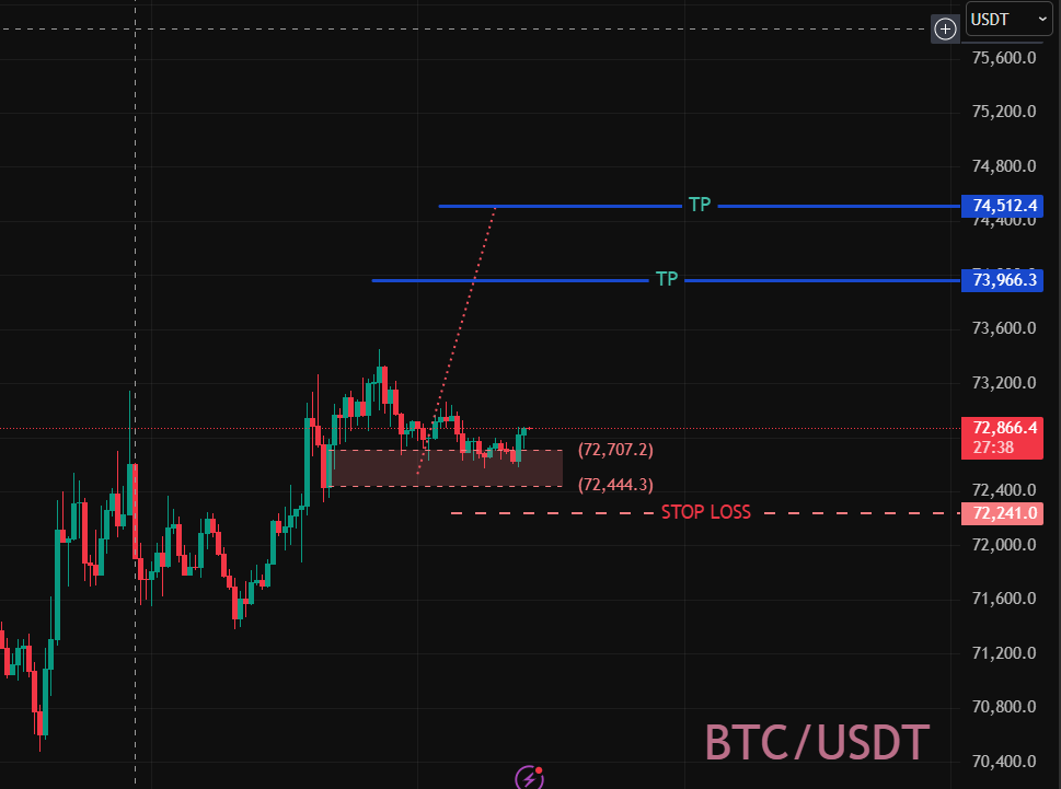 ambitcoin23's tweet image. $btc 

حركة البيتكوين اليوم 🦋

إذا ناوي يوصل هناك…
خلّه يكملها لين 76 ألف 😎
مب أحسن؟

خلوا الويكند وناسة 🔥

#btc   #btcusdt  #ambitcoin