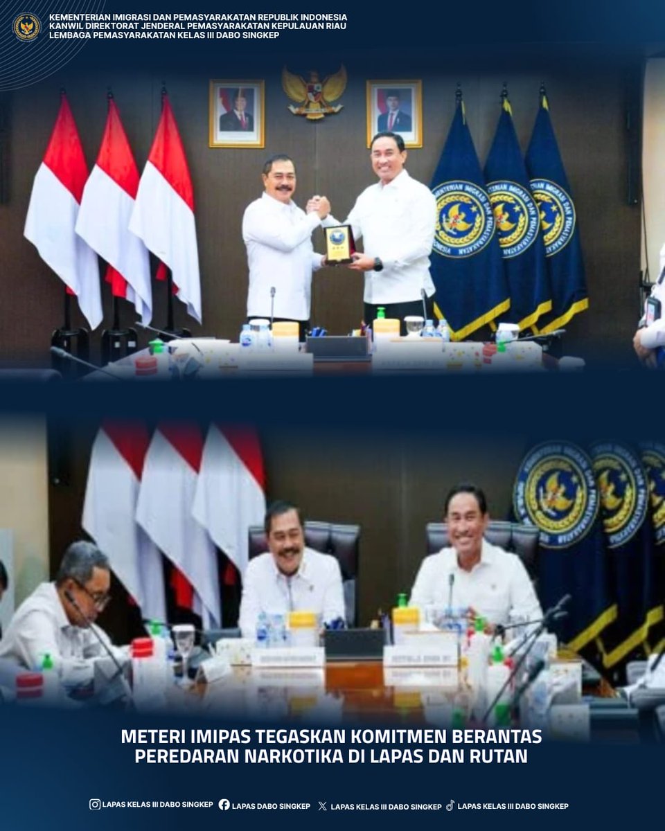 Menteri IMIPAS Tegaskan Komitmen Berantas Peredaran Narkotika di Lapas dan Rutan