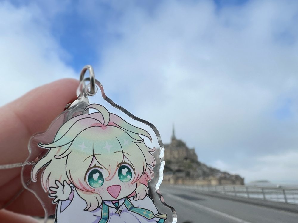 えるたん、モン・サン・ミシェルだよ
モン・サン・ミシェル、えるたんだよ