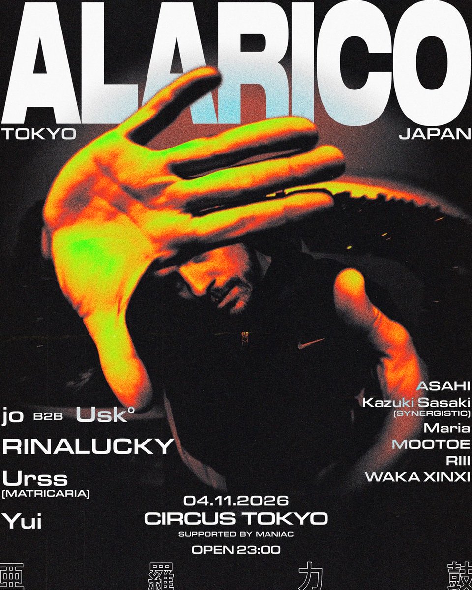 CIRCUS Tokyo tweet media