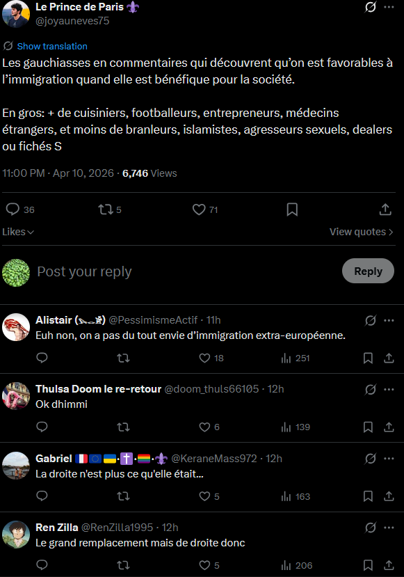 Robitzo_'s tweet photo. @SullivanPalma2 @mediteee @JulienOdoul Comme le prouvent ces nombreux commentaires de gauchistes 🤡 https://t.co/0VXH2hVwPx