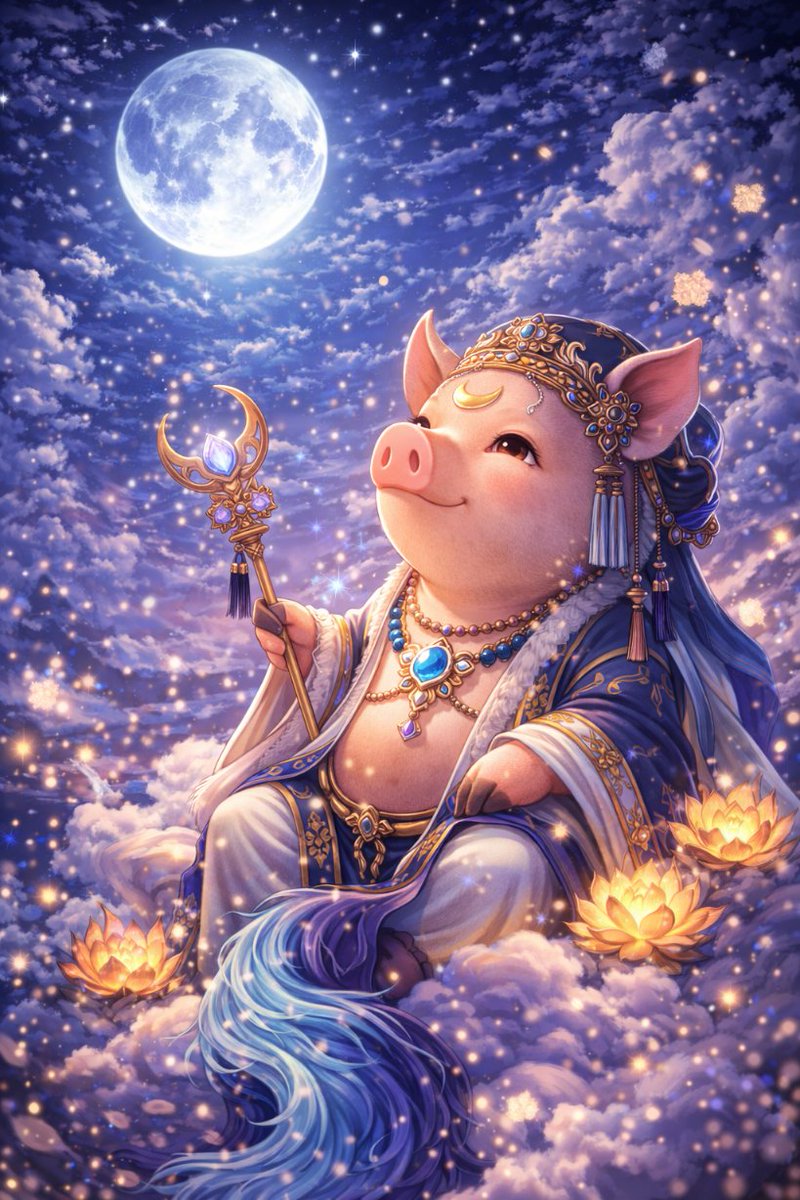 月とん tweet media