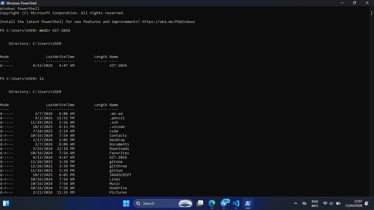 IlomsTech19's tweet image. 🦖 
I have been finding a good tutorial for learning git and GitHub and I saw one. I will be lock in 🔐 on the tutorial today, I heard it is an important tool 🔫 for engineers. I will be keeping you guys updated on it 🏆🚀✊