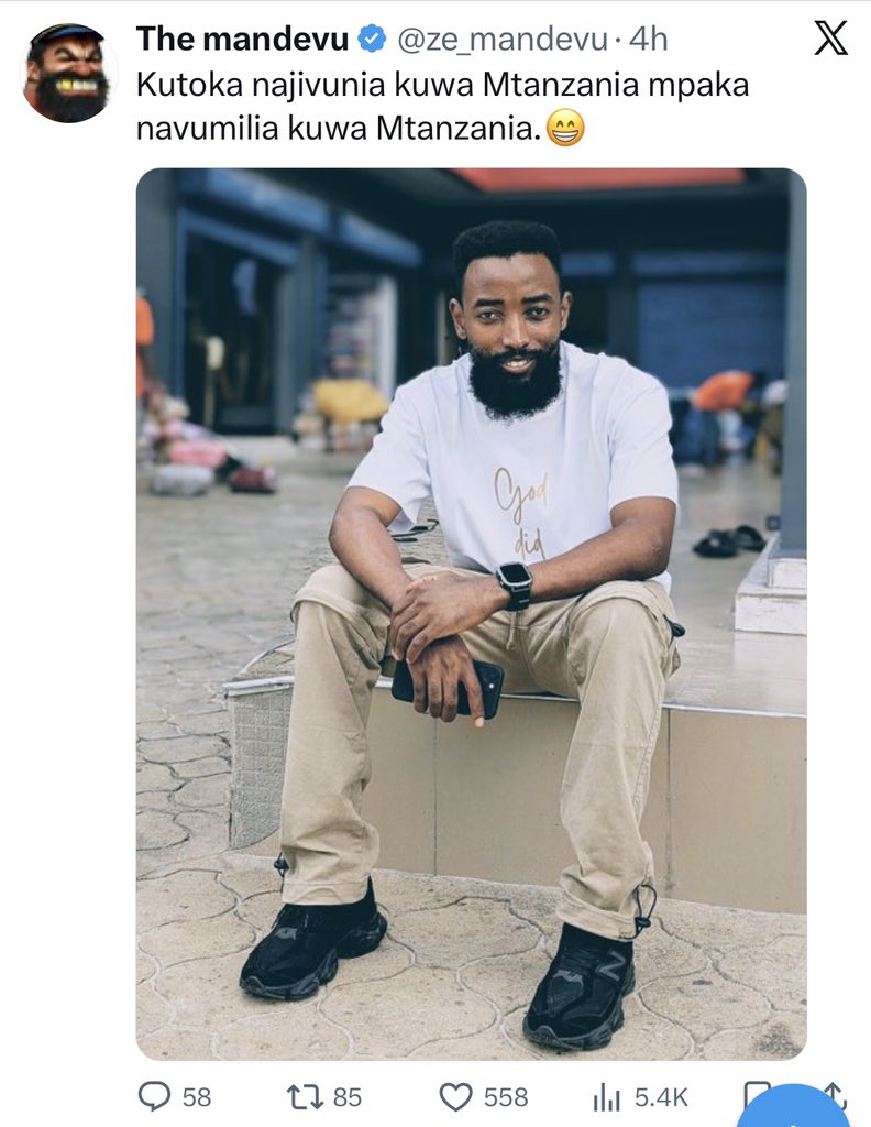 CCM ndio imetufikisha hapa

Repost 560
