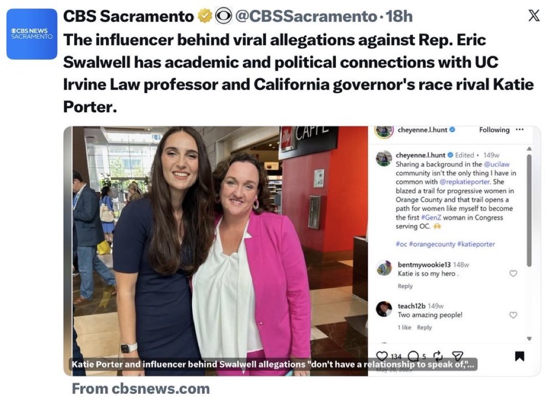 SpikeNLB's tweet image. That and Katie Porter has been working with Roger Stone on this.