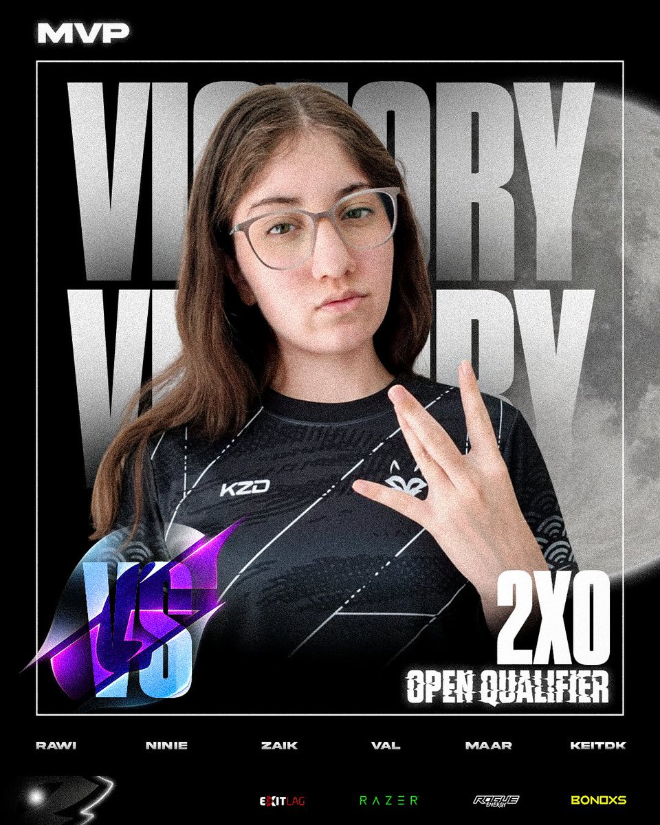 KZDivision's tweet photo. KEKEKEIT 🗣️🔥
2x0 con una serie difícil de cerrar, nos llevamos la victoria ante la escuadra de @_gnetworklatam, ggwp a las niñas jugaron increíble muchos éxitos en su siguiente encuentro.
Nuestra pastora @Keitqwp MVP de nuestro primer Match en esta #OpenQualifier, no deja de sorprender!!
Gracias a todos los que estuvieron apoyando en el stream, nos vemos para el siguiente encuentro 🫰🏻
#WeAreKZD #razer #exitlag #rogueenergy #bonoxs #VALORANT #ValorantLatam #Esports #vctgamechangers #newplayer #Parati