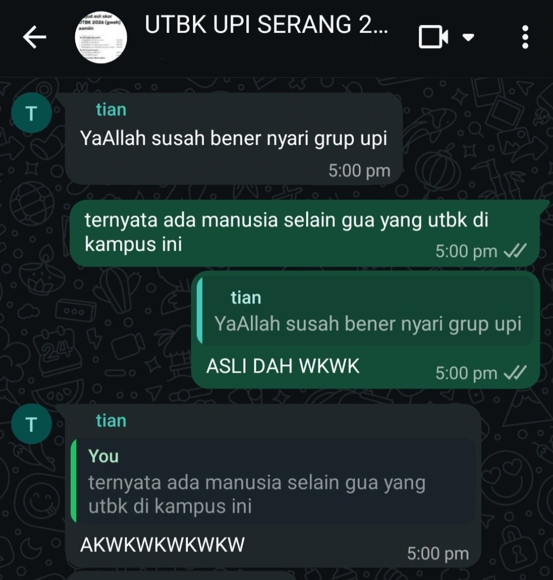 sean lolos utbk 2026 tweet media