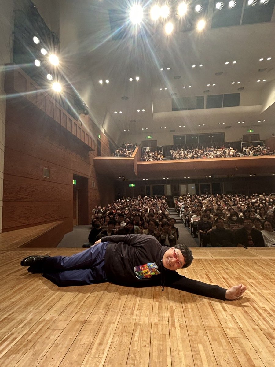 6年目の岩手も楽しすぎました！！！！！！また来年！！！！！！！
 #山里亮太の140岩手