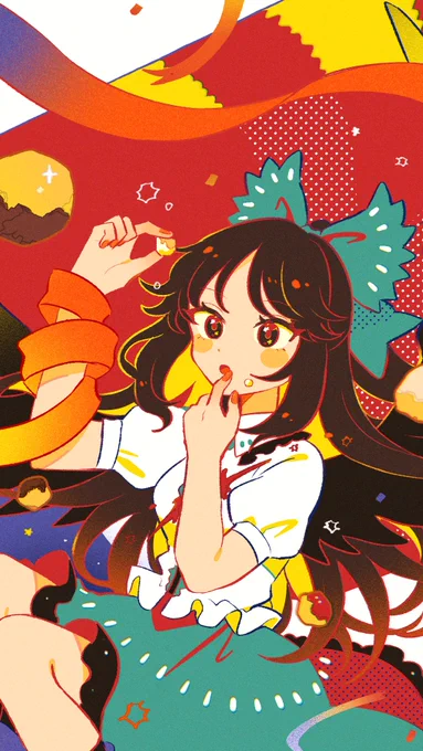 東方ロック合同 EVERLASTING BLUE 作品紹介 2/23 「クリスピー」もずくず()さん 引用楽曲:クリスピー/スピッツ もずくずさんの可愛らしいイラストと、そのシーンを補完するような軽快でポップな楽曲がベストマッチしています!