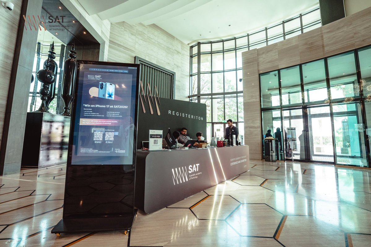 مؤتمر طب الشعر | SAT Academy tweet media