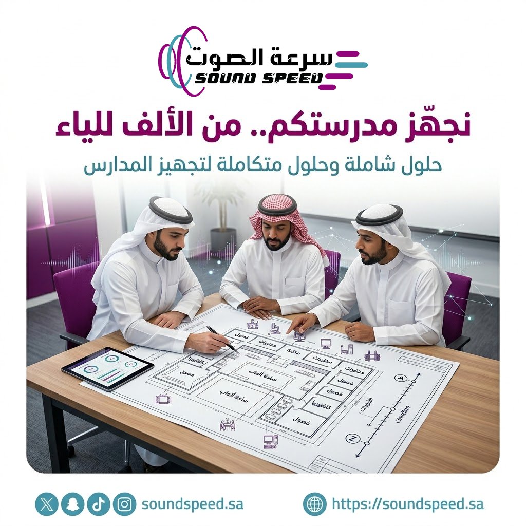 soundspeed_sa's tweet photo. تطوير نظام الإذاعة في مدرستك يبدأ بخطوة بسيطة 🎯
مع سرعة الصوت نقدم لك استشارة مجانية وتخطيط هندسي احترافي من الفكرة إلى التنفيذ.
خلّ صوت مدرستك يوصل بوضوح وثقة 📢

🌐 متجرنا 👇
https://t.co/ZYLt9SAQ6h
.
📍 عنوانا 👇
#جدة - طريق الملك عبدالله
.
☎️ للتواصل👇
المبيعات: 0543981000 https://t.co/12tCoPRTXf
