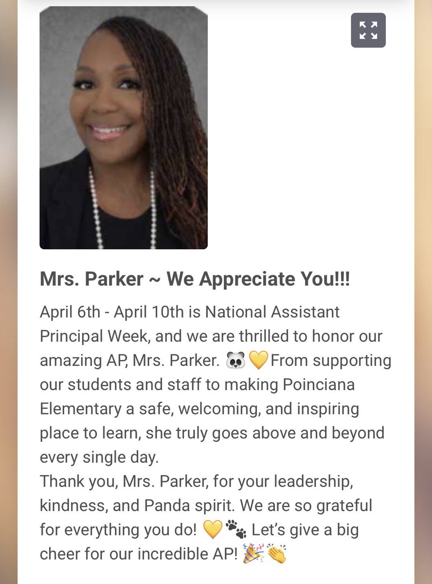 La'Crista Parker tweet media