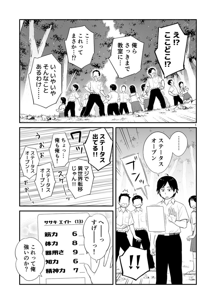 ステータスで一生盛り上がってるクラス
(1/3) 