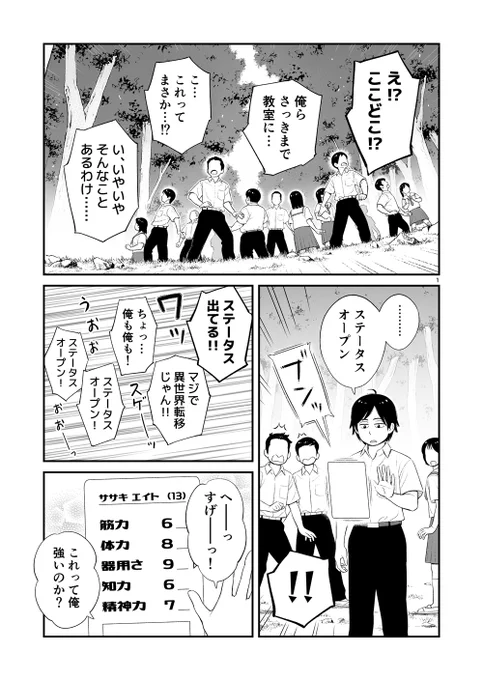 ステータスで一生盛り上がってるクラス
(1/3) 