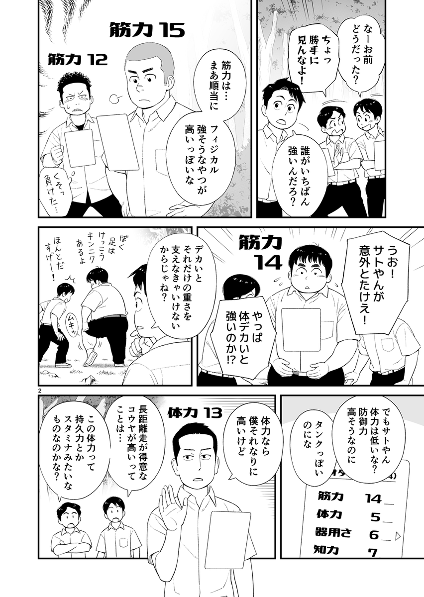 ステータスで一生盛り上がってるクラス
(1/3) 