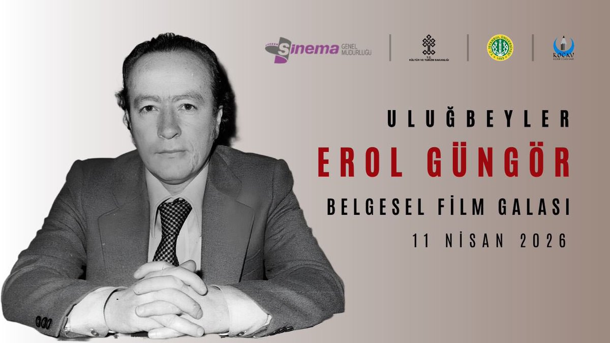 ULUĞBEYLER EROL GÜNGÖR BELGESELİ İZLEYİCİSİYLE BULUŞUYOR…

Tüm öğretim üyelerimizi, öğrencilerimizi ve mezunlarımızı bu güzel buluşmaya davet ediyoruz.
📍 TARİH: 11 Nisan (Bugün)
📍 SAAT: 18.00
📍 YER: İÜ Fen Fakültesi Ord. Prof. Dr. Cemil Bilsel Konferans Salonu