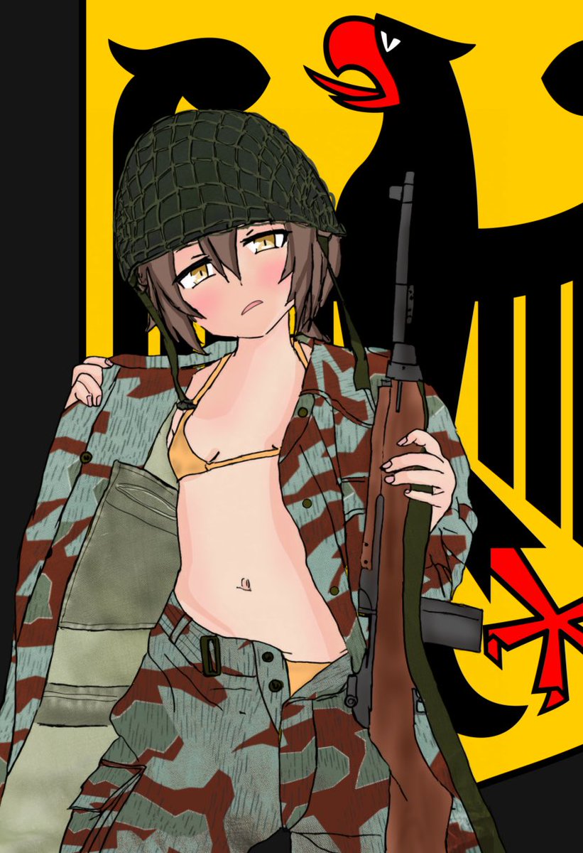 Appp_Nvawb's tweet image. 初期西ドイツ軍ビキニ擲弾兵