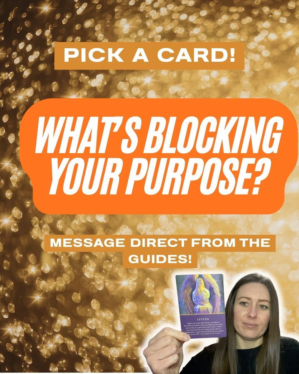 awakeningsigns's tweet image. Brand new 'pick a card' reading to help you discover, direct from the Guides, just what is blocking you from fulfilling your purpose!
Choose from card 1, 2 or 3 to discover what your Guides want you to know most right now...
&amp;gt;&amp;gt;&amp;gt; youtu.be/9JtJeizPLlM 

#Pickacard #Tarotmessage