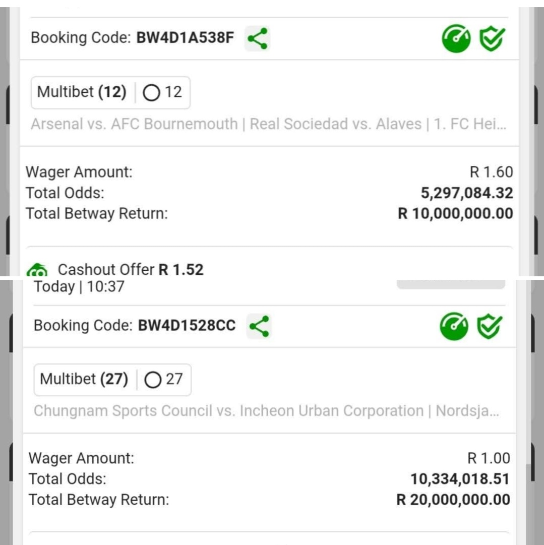 SamuelM45412488's tweet photo. BW4D1528CC   Handball 1st Half Overs
BW4D1A538F   Soccer Goal (15-30)Min range 

Well Cooked 😋 🍚 Huge odds
Select few to increase your chances of booming 
Early Kickoff. Hurry https://t.co/4S0hCUus0O