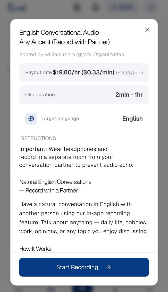 cydavee's tweet image. Can't do Outlier??

Well Luel has a task to everyone and anyone (Yes Nigerians can do it too)...

And it's $19.80 𝗽𝗲𝗿 𝗵𝗼𝘂𝗿🔥🔥
Link in the comments👇🏾👇🏾

AI jobs have been the highlight of the year thus far but prediction markets like @Xmarketapp having been pulling