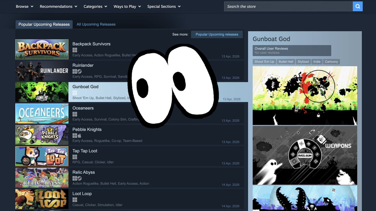 GUNBOAT GOD - Out Now on Steam! tweet media