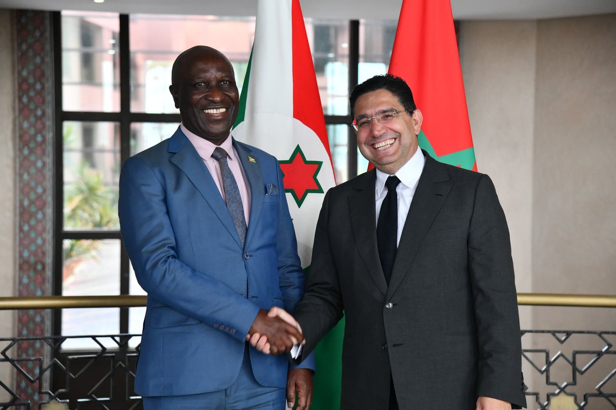 Ikiriho's tweet image. 🇧🇮🤝🇲🇦|Gervais Ndirakobuca à #Rabat

🔴 Une offensive diplomatique parlementaire au cœur des enjeux africains

En visite du 6 au 9 avril 2026 à Rabat, au #Maroc, le Président du Sénat burundais Gervais Ndirakobuca a participé à la Conférence de l’Association des Sénats d’Afrique