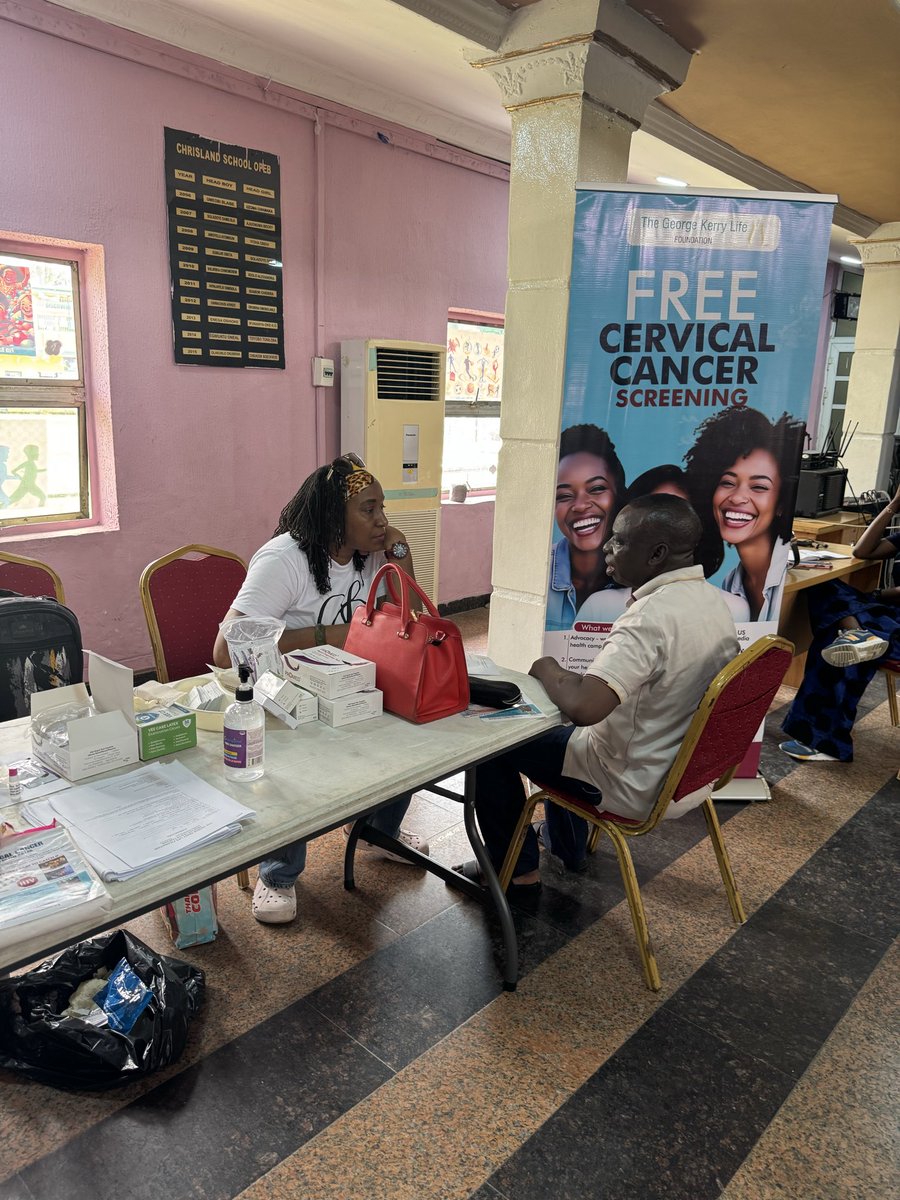 GKLFcervical's tweet photo. Ongoing FREE medical outreach in partnership with Seyi Oyekan Foundation @chrislandinfo Ikeja today! https://t.co/cl9CbSNC13