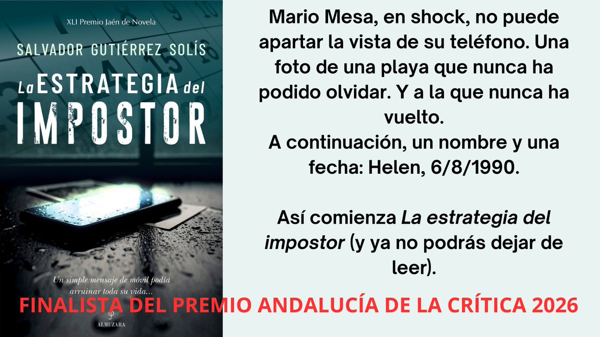 La estrategia del impostor by @gutisolis tweet media