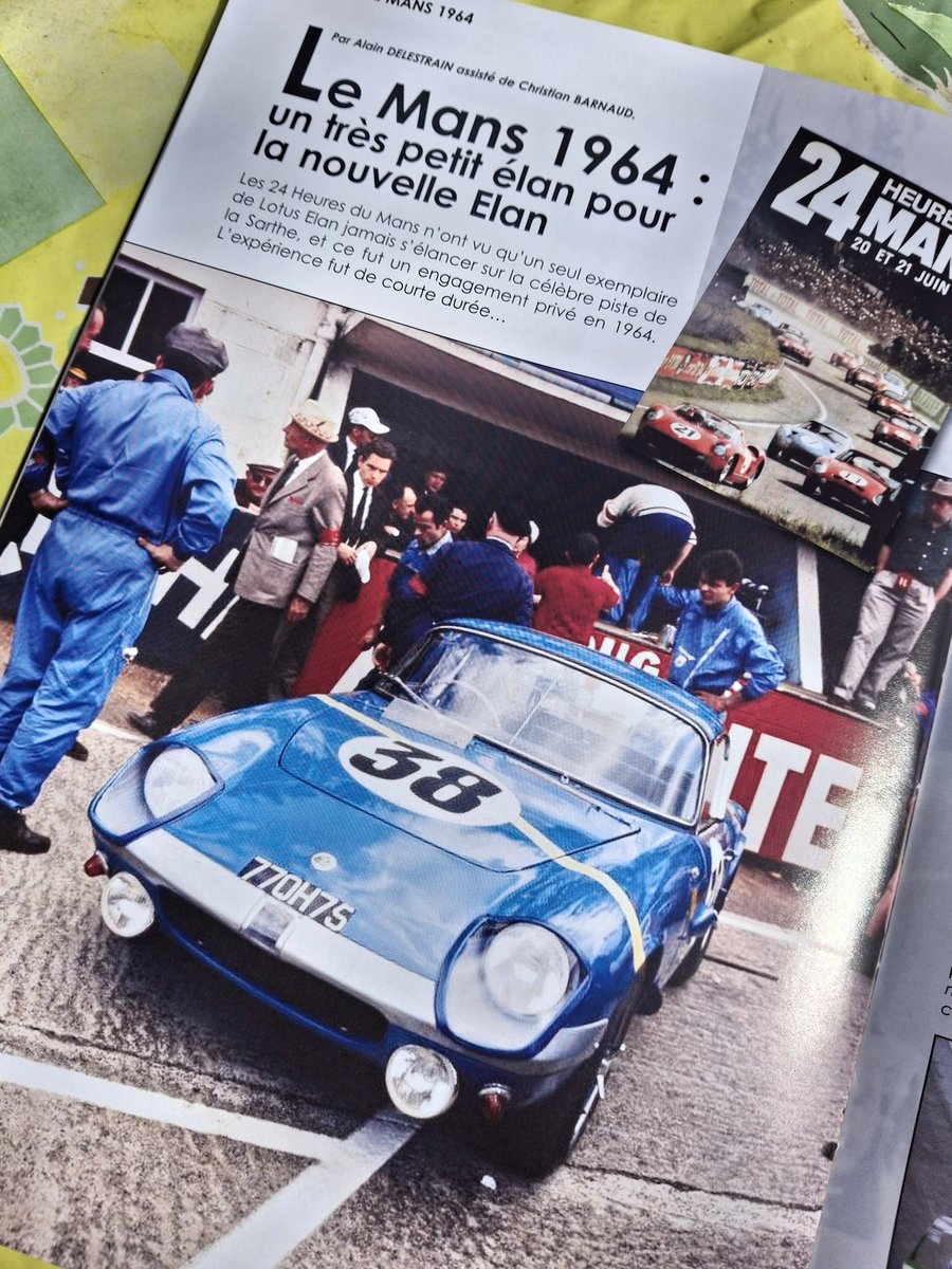 ClubLotusFrance's tweet photo. ViRAGES 26.1, voici quelques aperçus de la revue trimestrielle d'Avril 2026 exclusivement réservée aux membres actifs. Bonne lecture. #ViRAGES #RevueCLF #ClubLotusFrance #LotusElise30ans @ClubLotusFrance https://t.co/HBPd4hsevh