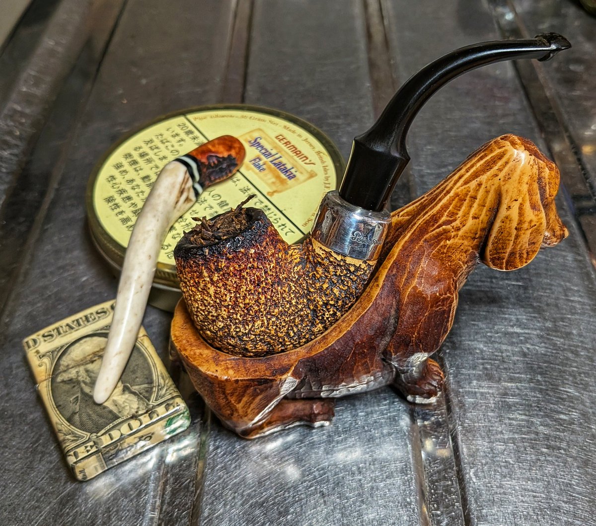 Fahrenheit916's tweet image. 食後のワンボウル
#パイプ #pipe #pipesmoking